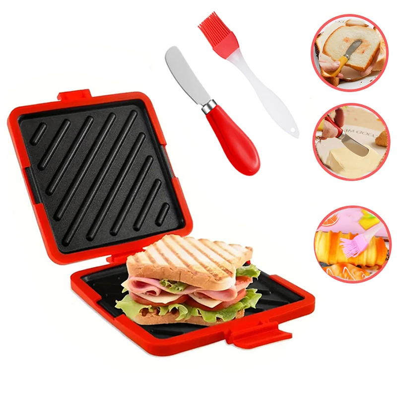 Zestaw 3 tosterek do kanapek z – Baking Kitchen Set recenzja i cena