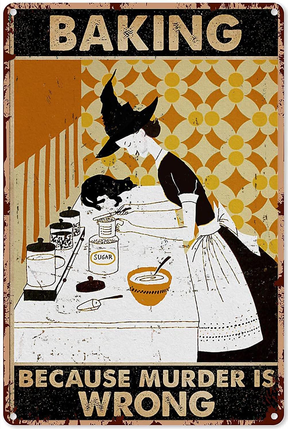 Zabawne tabliczki kuchenne z m – Kitchen Witch Baking recenzja i cena
