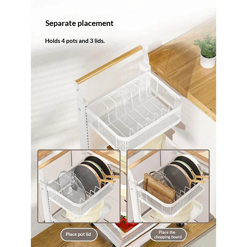 Wózek kuchenny na kółkach, wys – Kitchen Uncle recenzja i cena