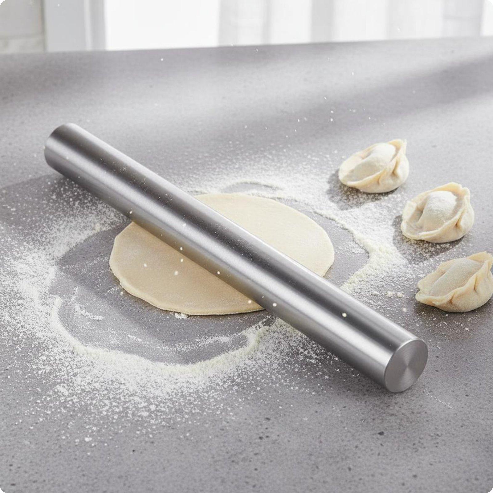 Wałek do ciasta ze stali nierd – Kitchen Roller Baking recenzja i cena